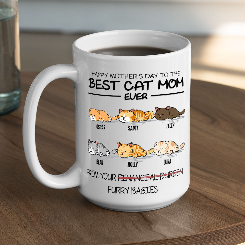 Happy Mothers Day and Father Day: Personalized Custom Coffee Mug for the Best Parents Ever