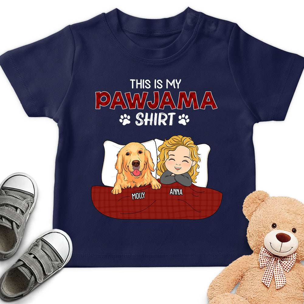 Personalized Custom Youth Pajama Shirt Version 2 - Ideal Gift T - shirt for Pet Lovers