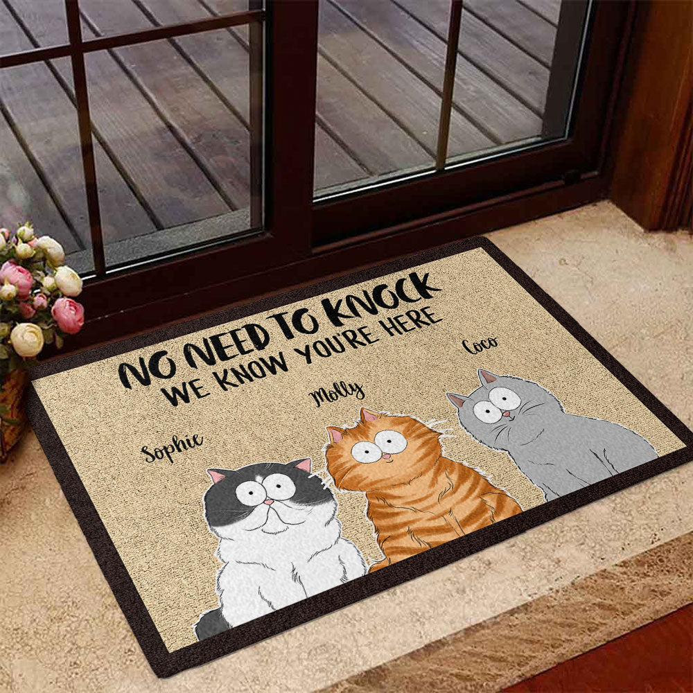 Personalized Custom Doormat with Cat Picture - The Ideal Gift for Pet Lovers