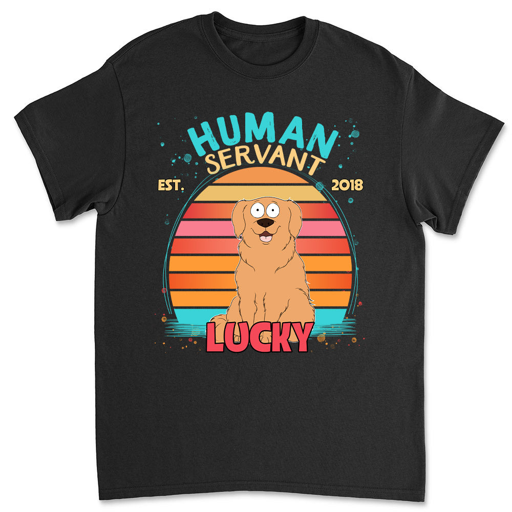 Pet Servant - Personalized Custom Unisex 5.3 oz T-shirt for Pet Lovers