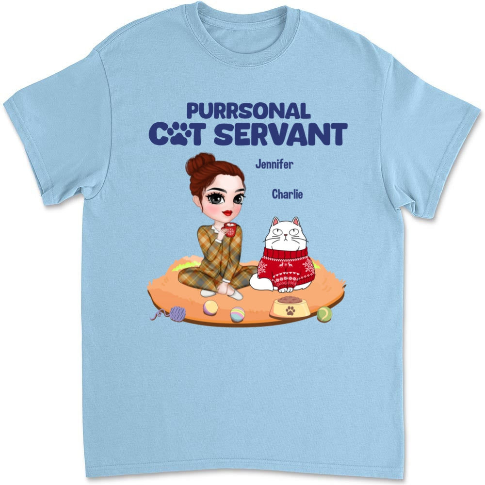 Purrsonal - Personalized Custom Unisex 5.3 oz T-shirt for Pet Lovers
