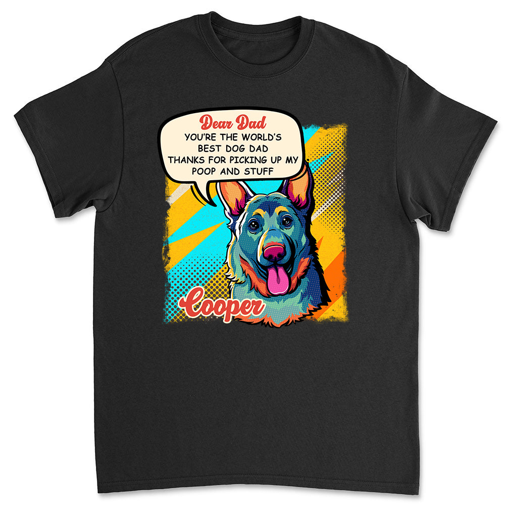 Eye - catching Pop Art 'The Best Mom' Personalized Custom Unisex T - shirt