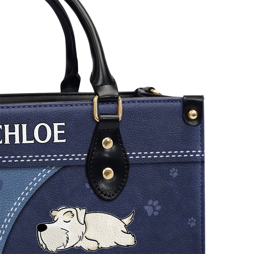 Better Than Ever - Personalized Custom Leather Handbag for Showing Love to Your Fur Babies