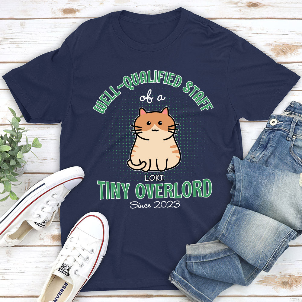 Good Cat Staff - Personalized Custom Unisex 5.3 oz T-shirt for Pet Lovers