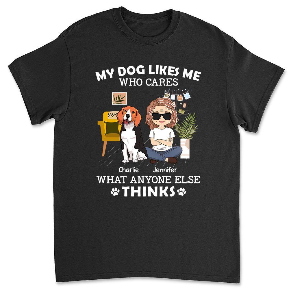 My Dog Like Me - Personalized Custom Unisex 5.3 oz T-shirt for Pet Lovers