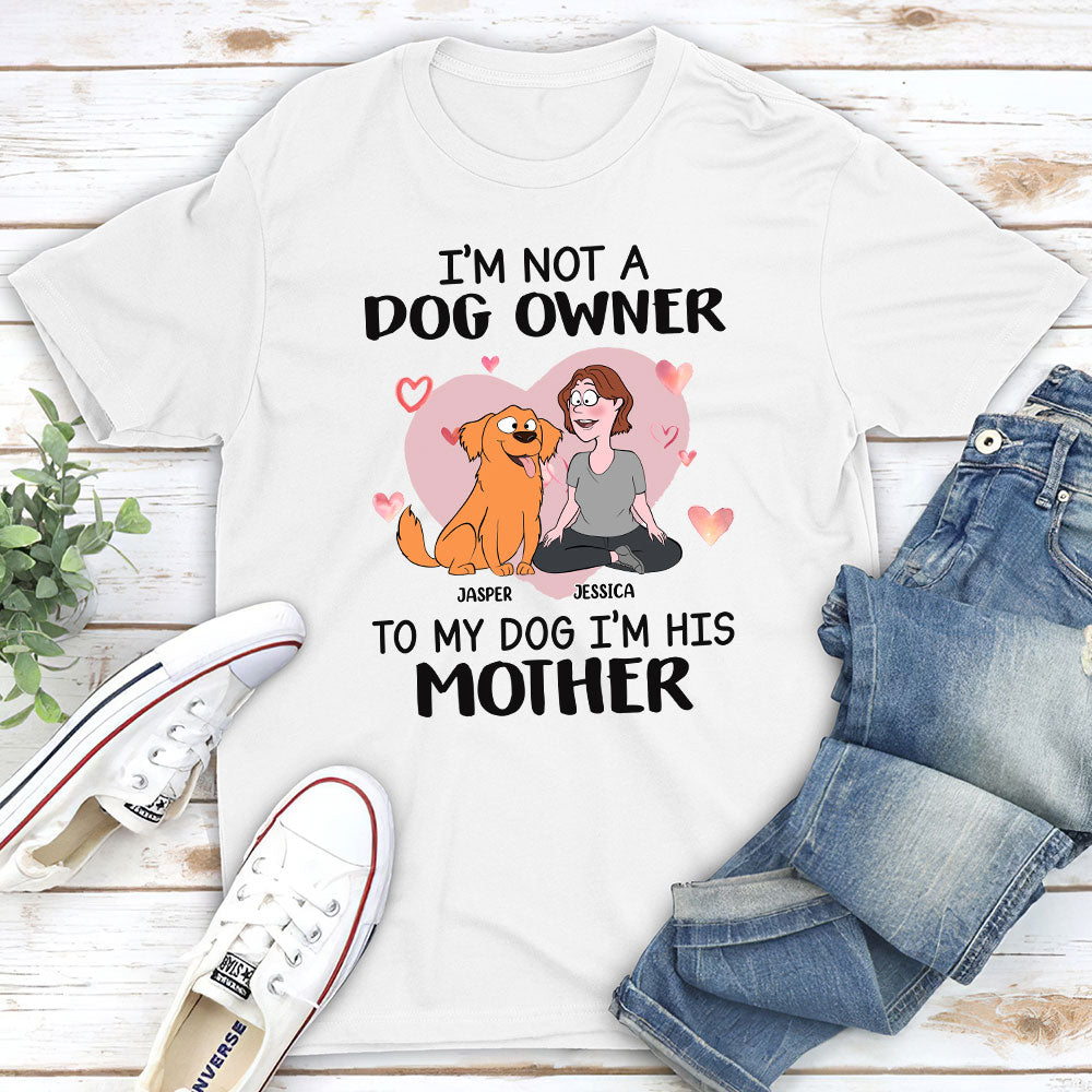 To My Dog - Personalized Custom Unisex 5.3 oz T-shirt for Pet Lovers
