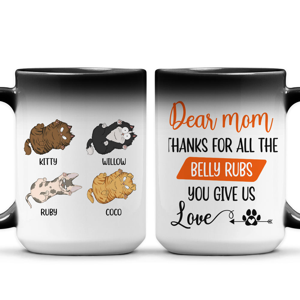 Thanks For All - Personalized Custom Color Changing Mug for Pet Lovers (11oz & 15oz Sizes)