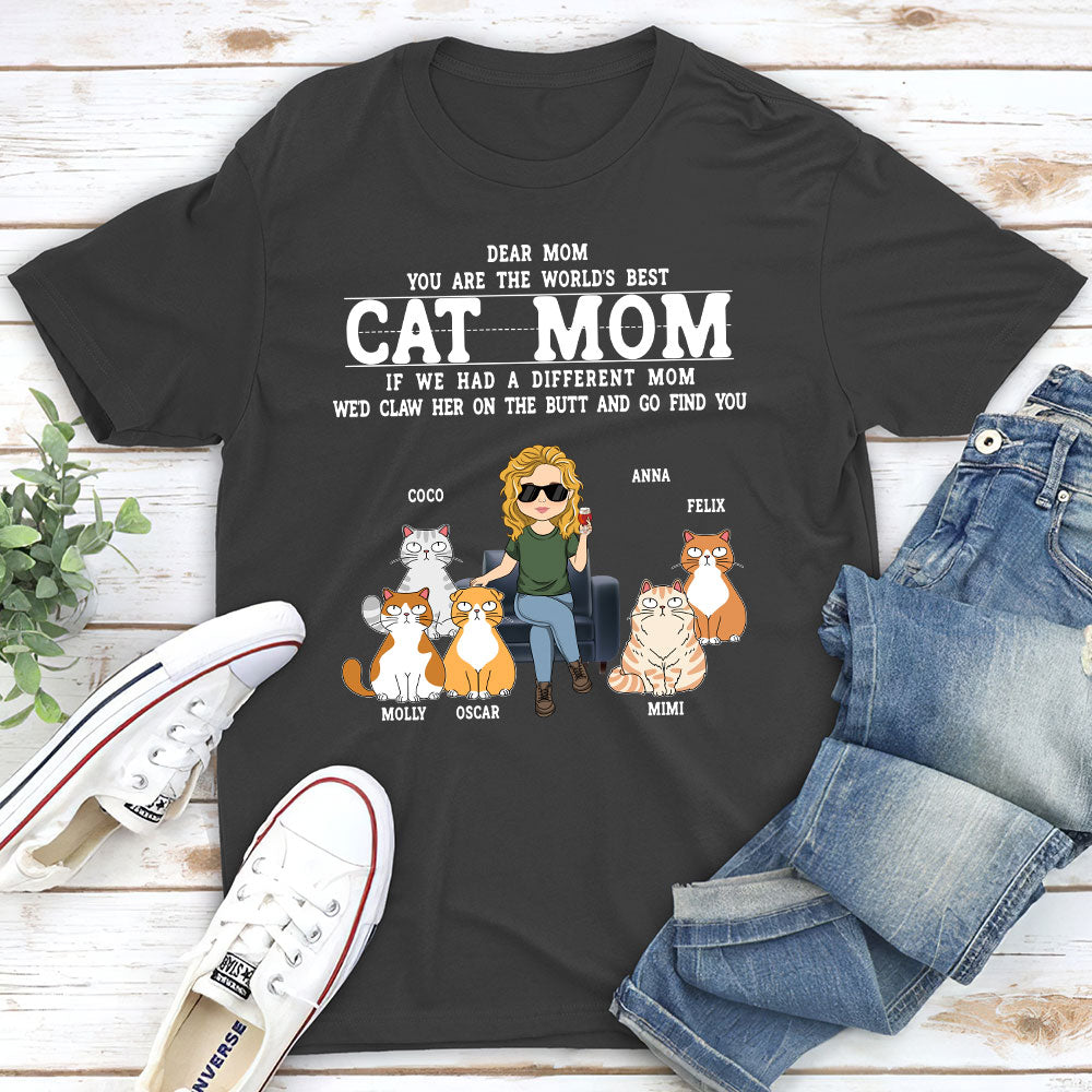Personalized Custom Unisex 'Claw Her On The Butt And Go Find You' T-shirt