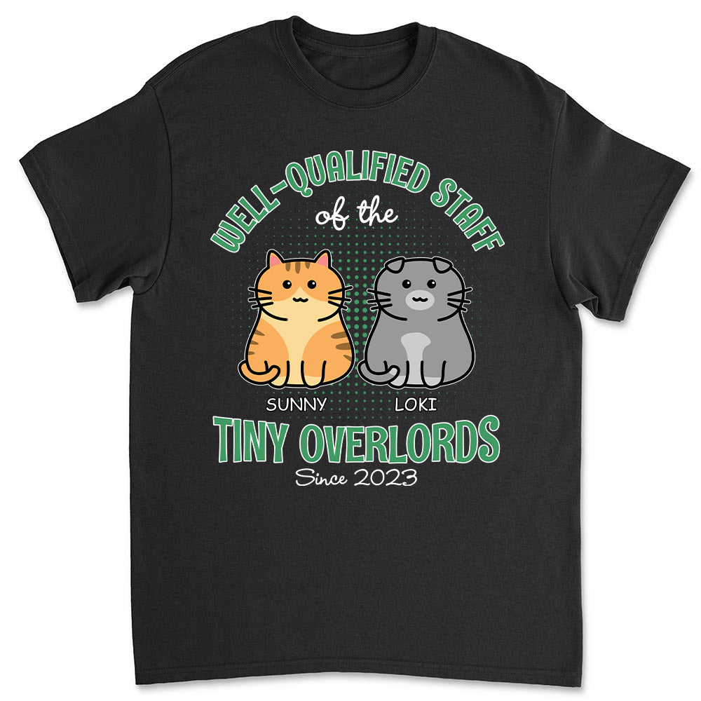 Good Cat Staff - Personalized Custom Unisex 5.3 oz T-shirt for Pet Lovers