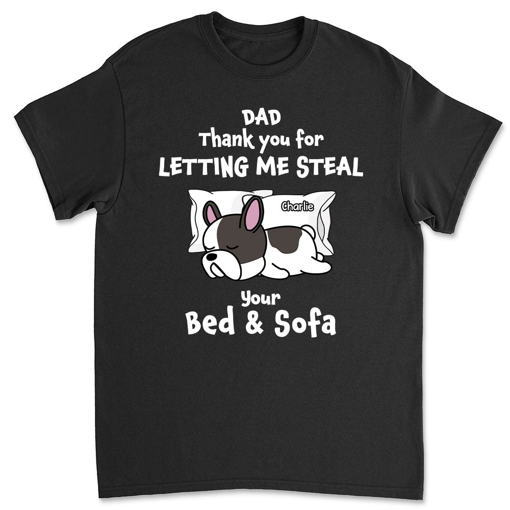 Let Me Steal - Personalized Custom Unisex 5.3 oz T-shirt for Pet Lovers