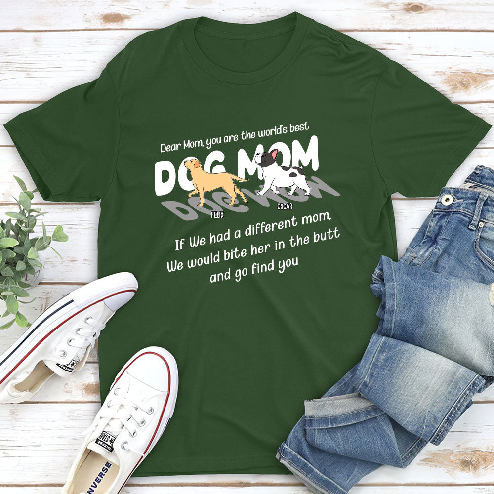 Dog Finding You - Personalized Custom Unisex 5.3 oz T-shirt for Pet Lovers