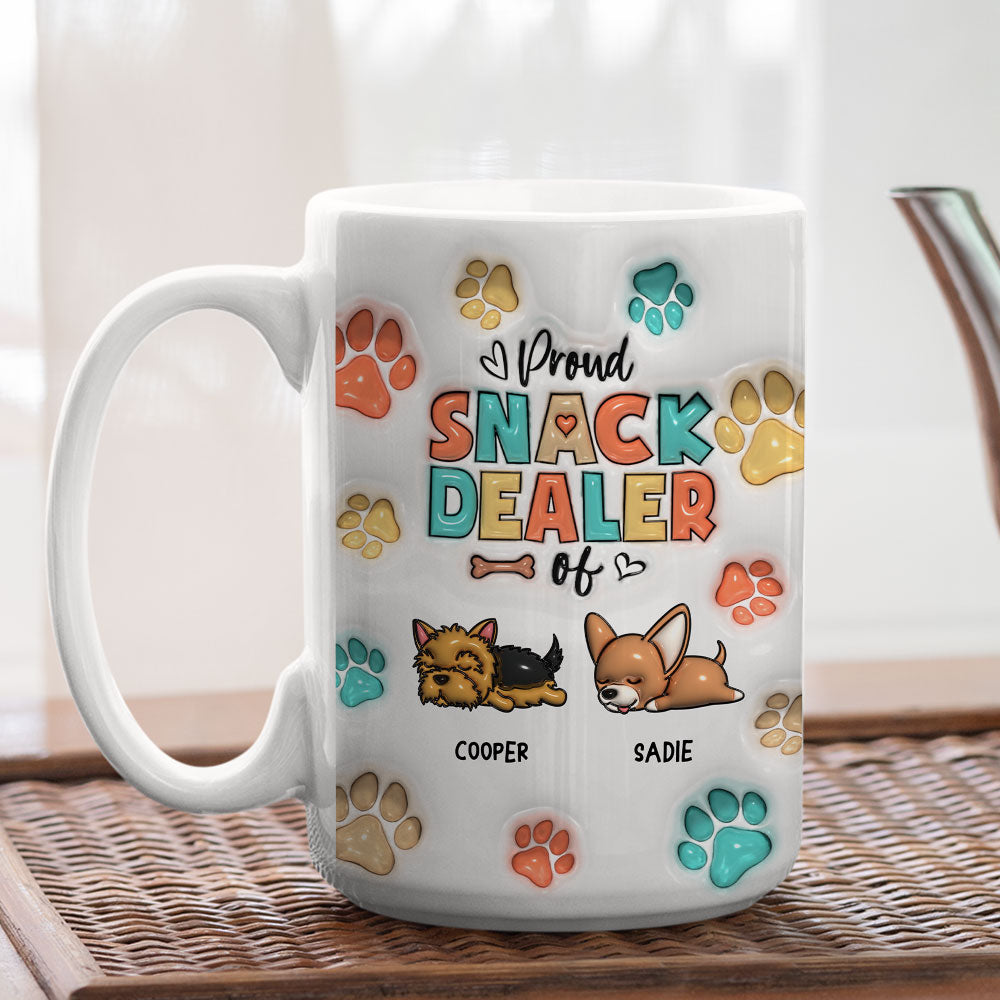 Personalized Custom 3D Inflated Effect Ceramic Mug - Ideal for All Beverages