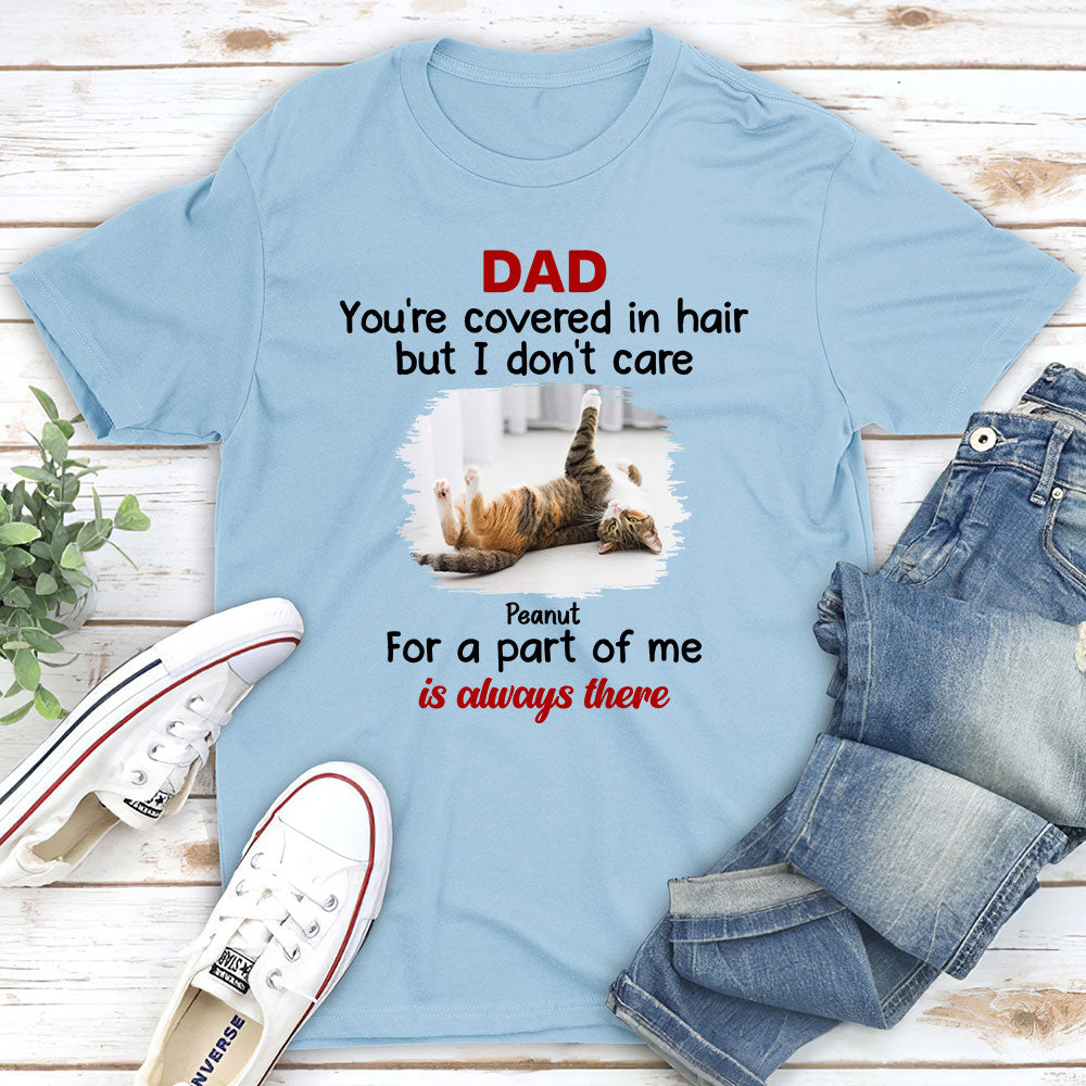 A Part Of Us Personalized Custom Unisex Photo T-shirt - Ideal Gift for Pet Lovers