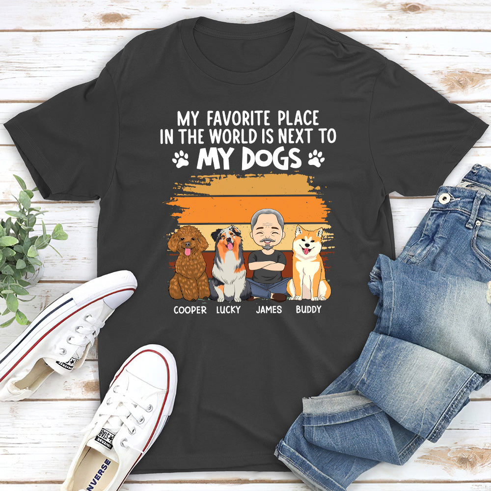 Into You - Personalized Custom Unisex 5.3 oz T-shirt for Pet Lovers
