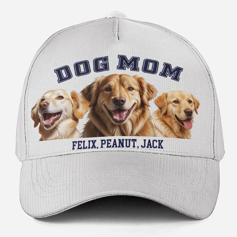 Best Dog Mom - Personalized Custom Cap: Ideal for Dog Lovers