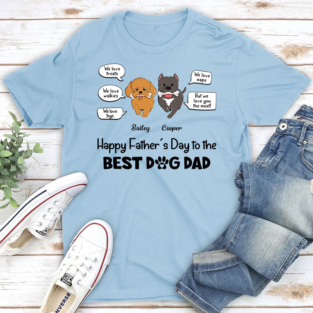 Most Loved Personalized Custom Unisex T-shirt for Pet Lovers