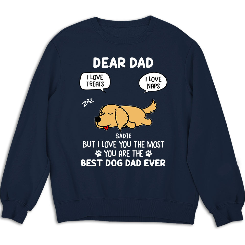 You Are The Best To Me - Personalized Custom Unisex 8.0 oz Sweatshirt for Pet Lovers
