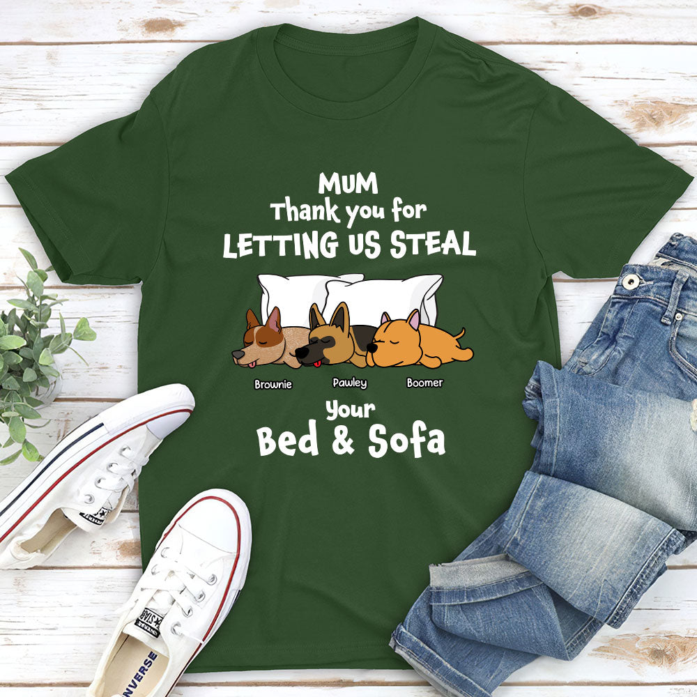 Let Me Steal - Personalized Custom Unisex 5.3 oz T-shirt for Pet Lovers