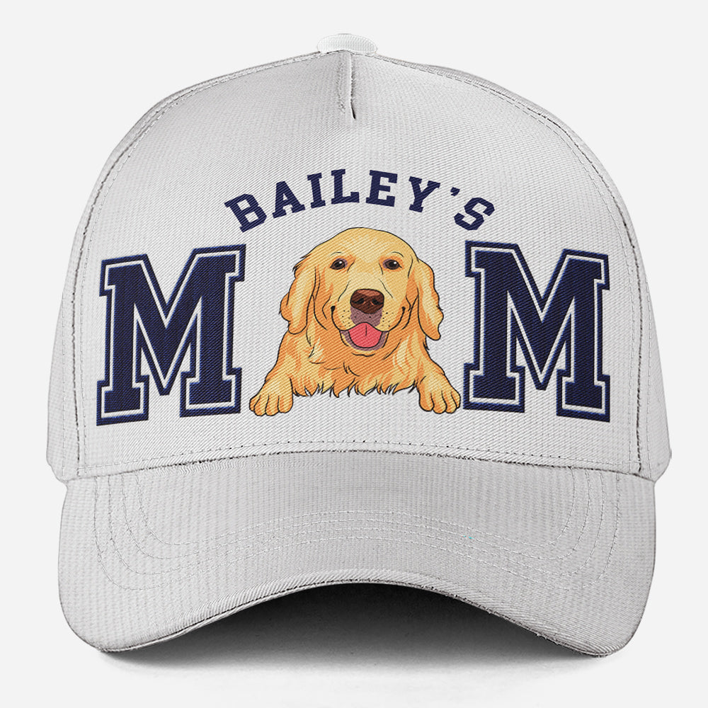 Best Dog Mom - Personalized Custom Cap: Ideal for Dog Lovers