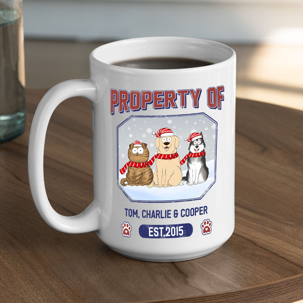 Personalized Custom Pet Lover's Coffee Mug - 11oz & 15oz
