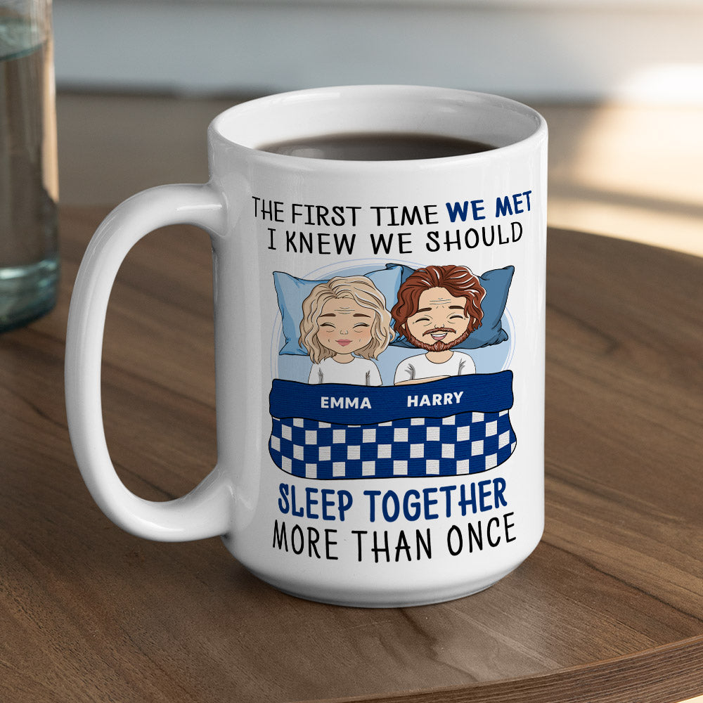 More Than Once - Exquisite Personalized Custom Coffee Mugs for Couples