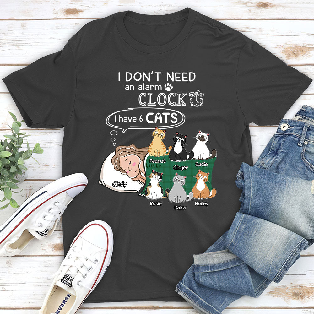 The Alarm - Personalized Custom Unisex 5.3 oz T-shirt for Pet Lovers