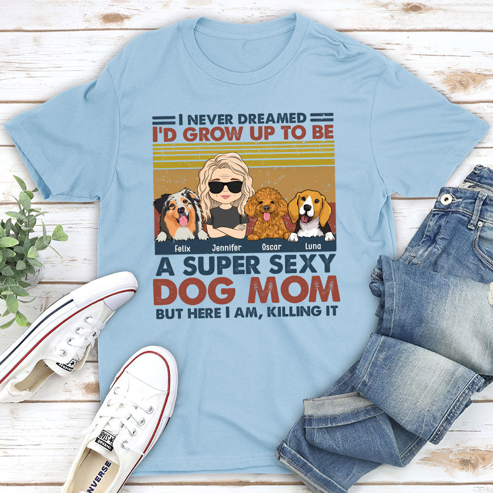 Ultimate Personalized Custom Unisex Dog Dad T-shirt - 5.3 oz