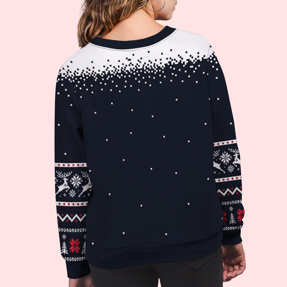 Look Up To You - Exclusive Personalized Custom All-Over-Print Unisex Sweatshirt for Pet Lovers