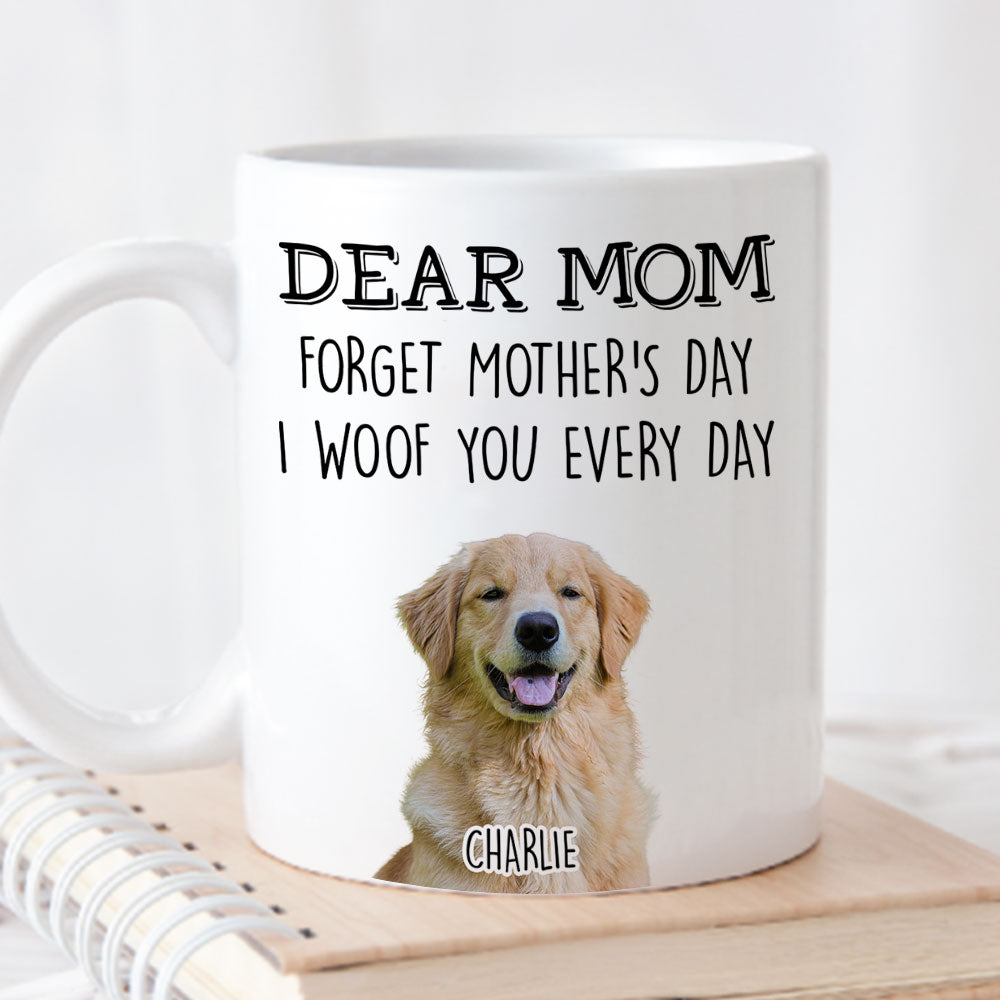 We Woof You Mom Dad - Unique Personalized Custom Coffee Mug for Pet Lovers