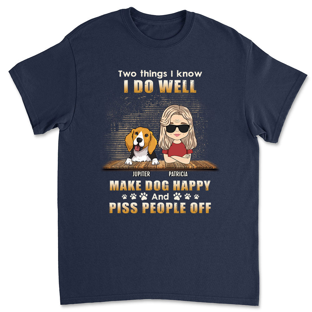 I Do Well - Personalized Custom Unisex 5.3 oz T-shirt for Pet Lovers