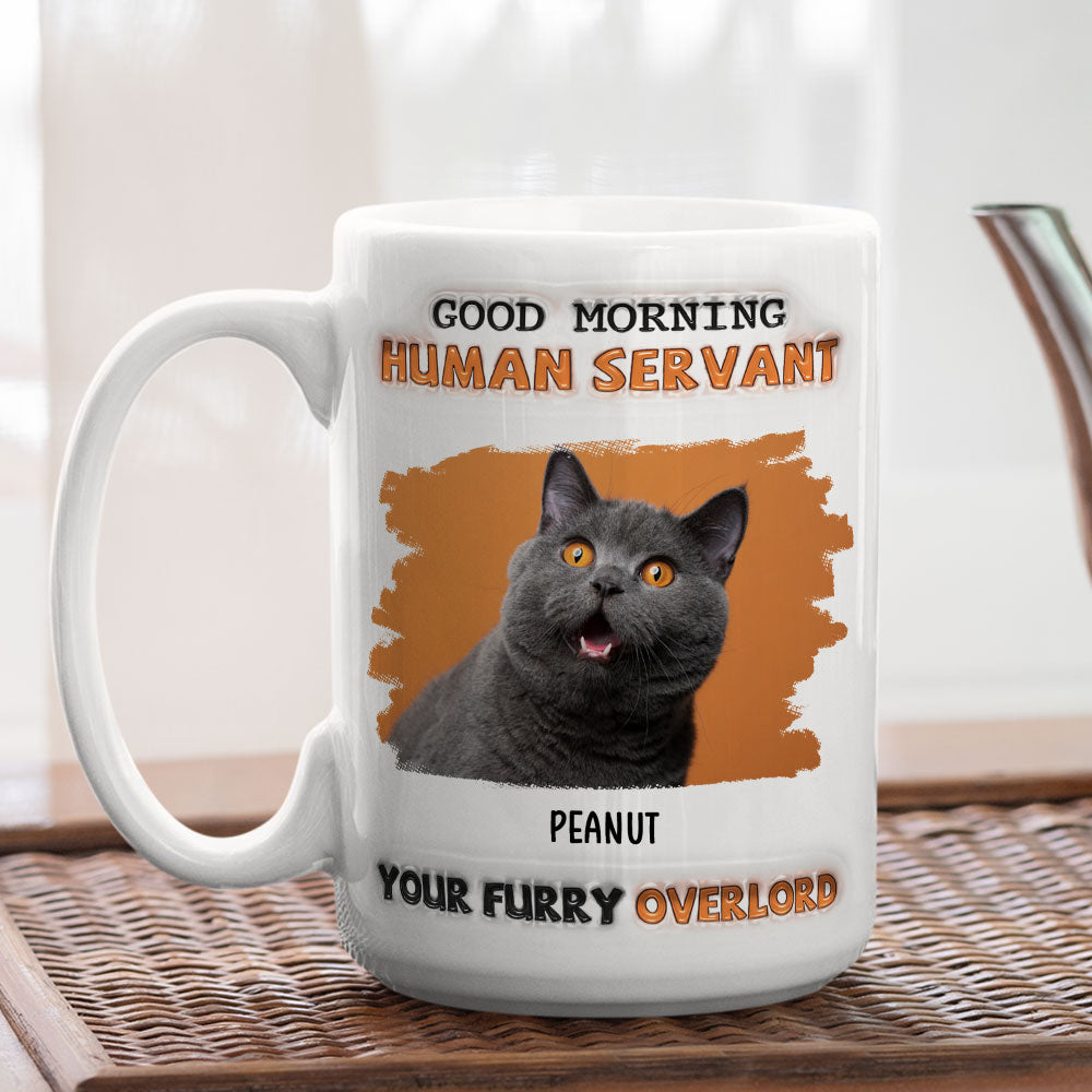 Personalized Custom 3D Inflated Effect From Furry Overlords Photo Mug - 11oz & 15oz High - Quality Ceramic