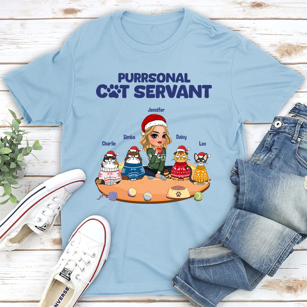 Purrsonal - Personalized Custom Unisex 5.3 oz T-shirt for Pet Lovers