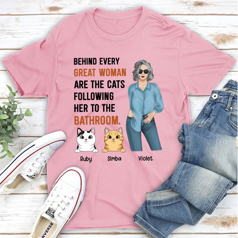 Fantastic Cat Woman - Personalized Custom Unisex 5.3 oz T-shirt