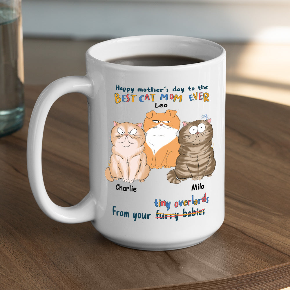 Tiny Overlords - Exquisite Personalized Custom Coffee Mug for Pet Lovers