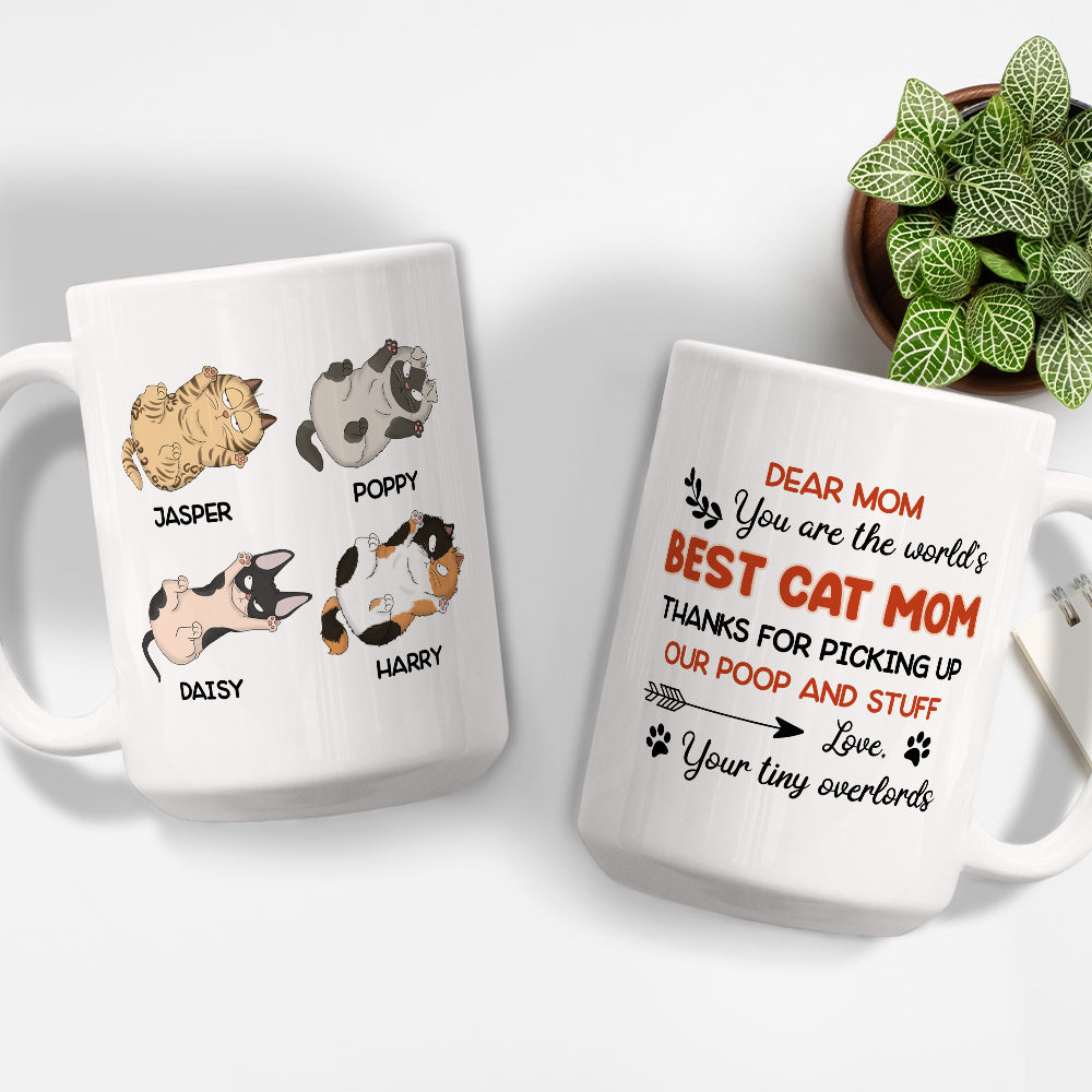 Thanks For Picking Up - Unique Personalized Custom Coffee Mug for Pet Lovers