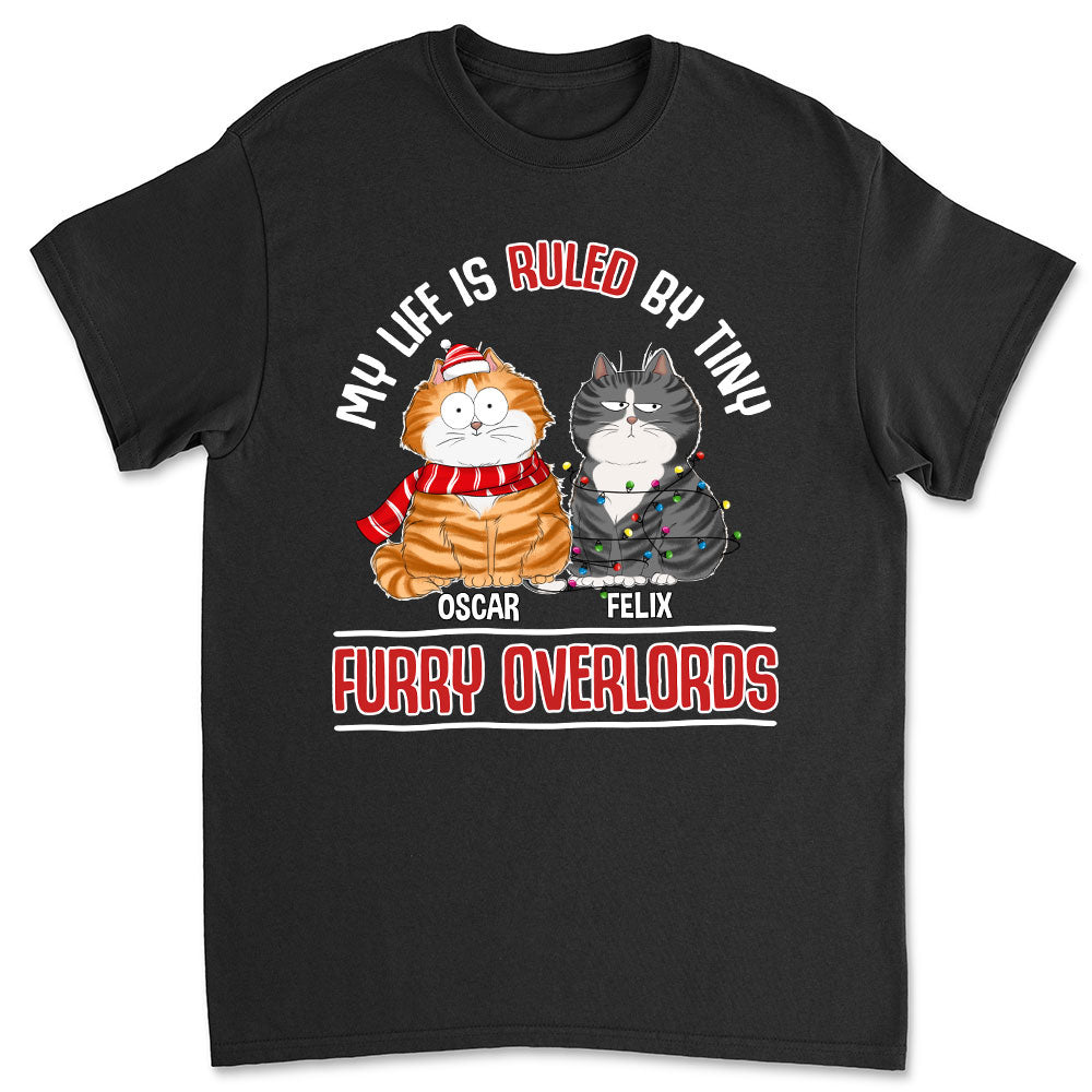 Ruled By Overlord - Stylish Personalized Custom Unisex 5.3 oz T-shirt for Pet Lovers