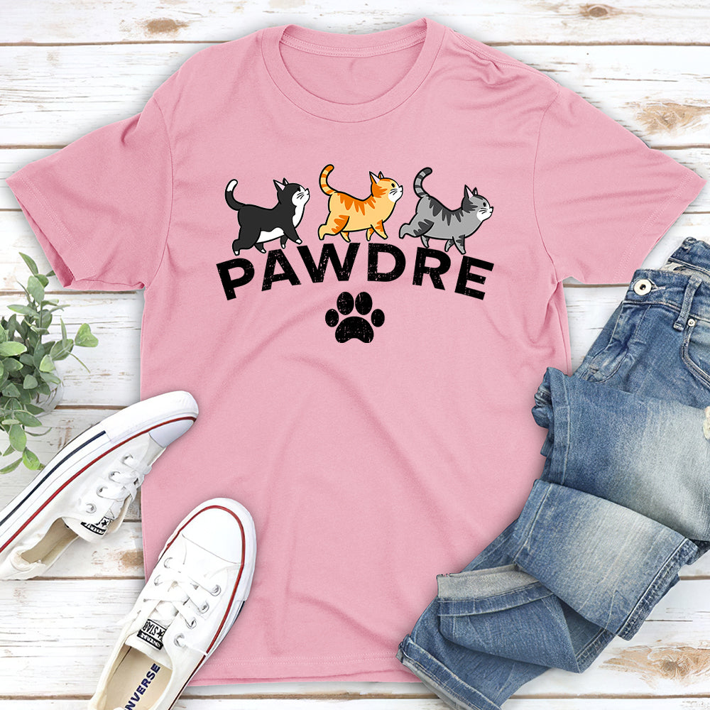 Cat Pawdre - Stylish Personalized Custom Unisex 5.3 oz T-shirt for Pet Lovers