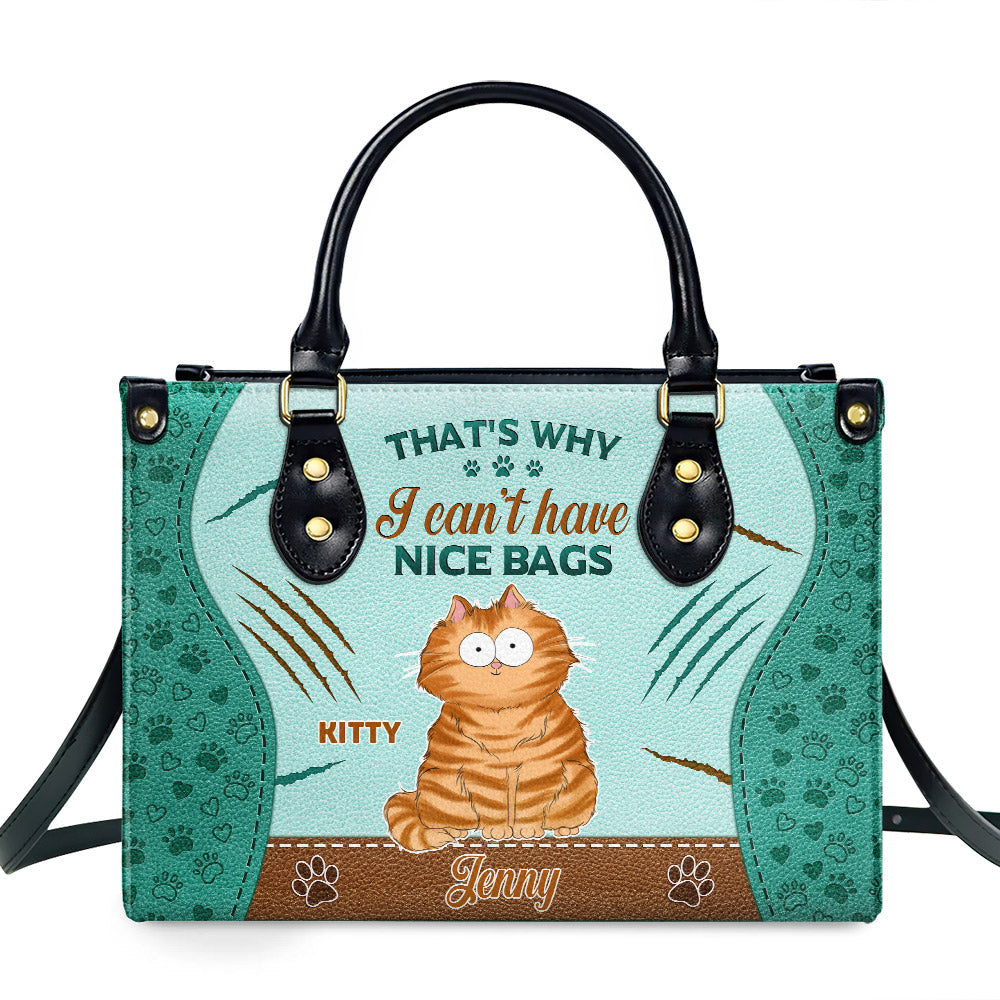 Unique Personalized Custom Leather Bag - Show Your Love for Fur Babies