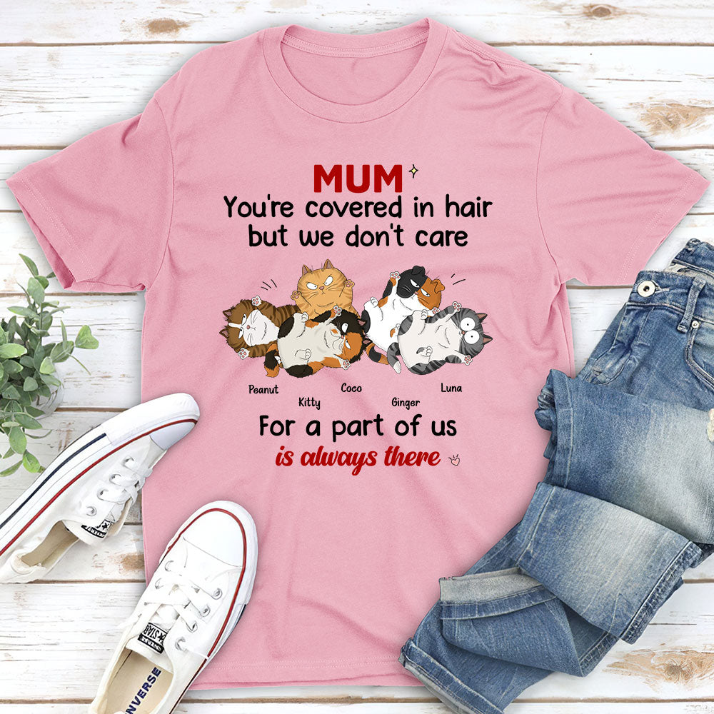 A Part Of Us - Personalized Custom Unisex 5.3 oz T-shirt for Pet Lovers