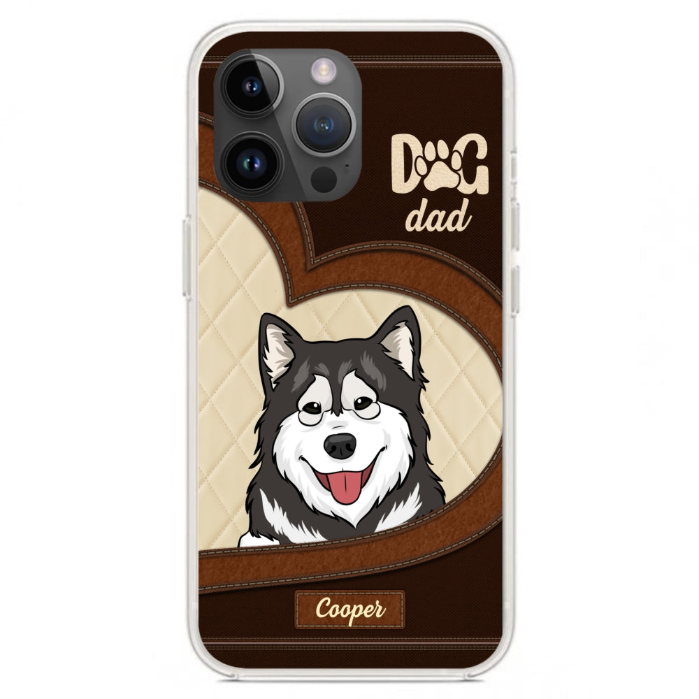 Adorable Peeking Dogs - Customizable Personalized Phone Case for Fashion - Forward Users