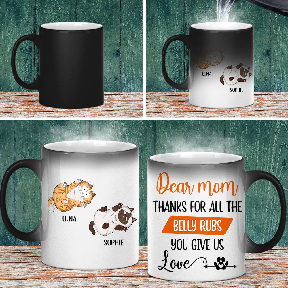 Thanks For All - Personalized Custom Color Changing Mug for Pet Lovers (11oz & 15oz Sizes)