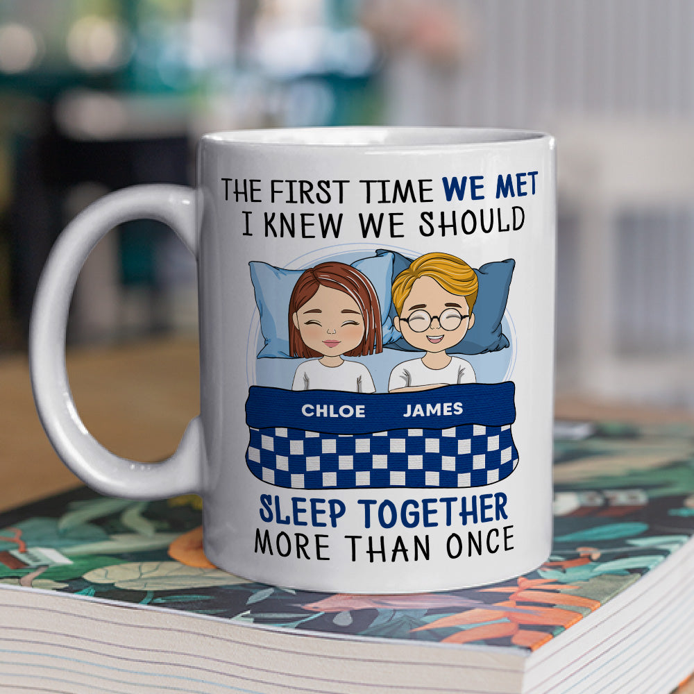 More Than Once - Exquisite Personalized Custom Coffee Mugs for Couples