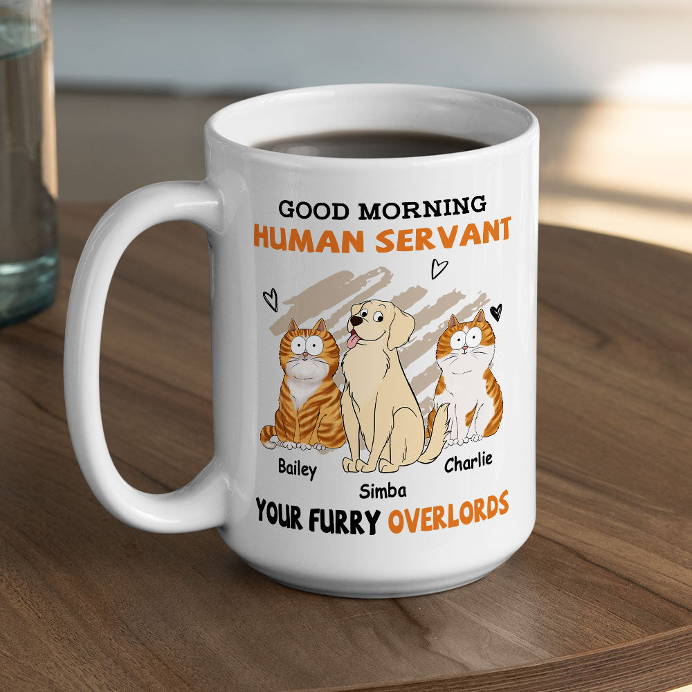 Pet Good Morning - Exquisite Personalized Custom Coffee Mug for Pet Lovers