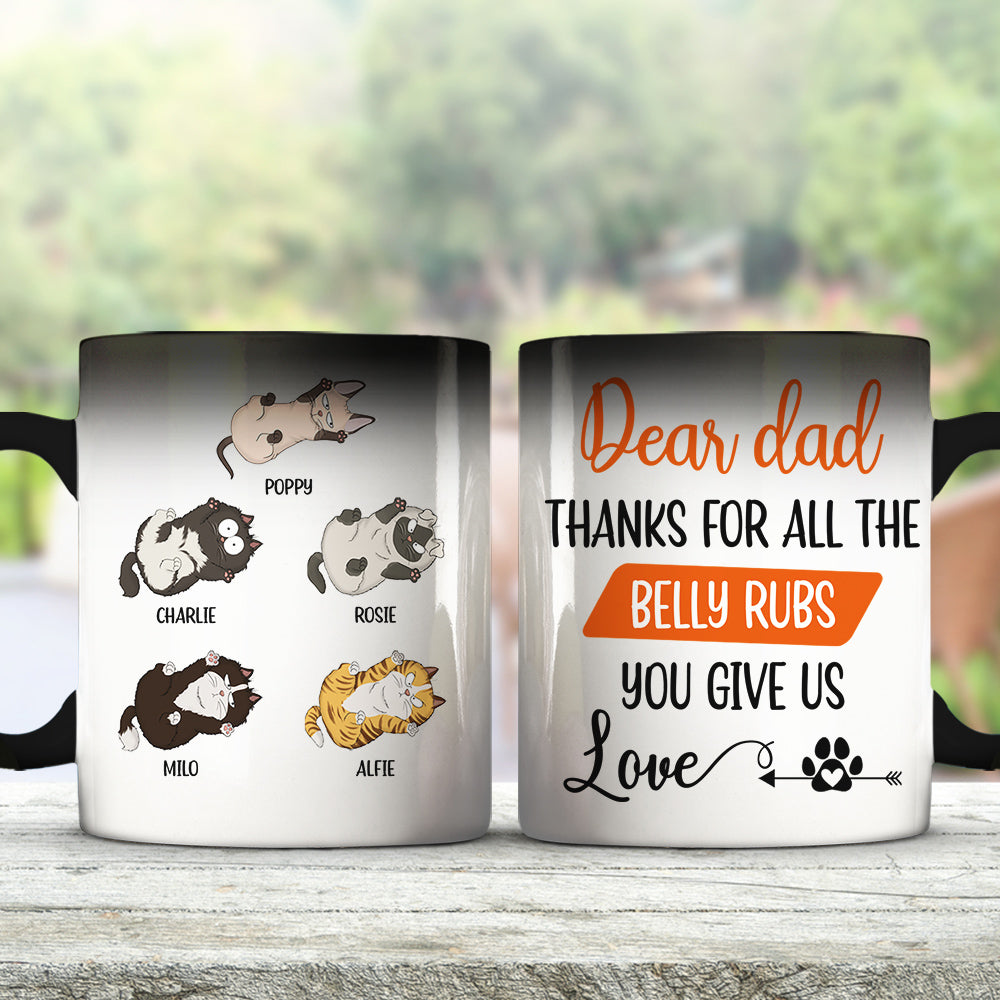Thanks For All - Personalized Custom Color Changing Mug for Pet Lovers (11oz & 15oz Sizes)