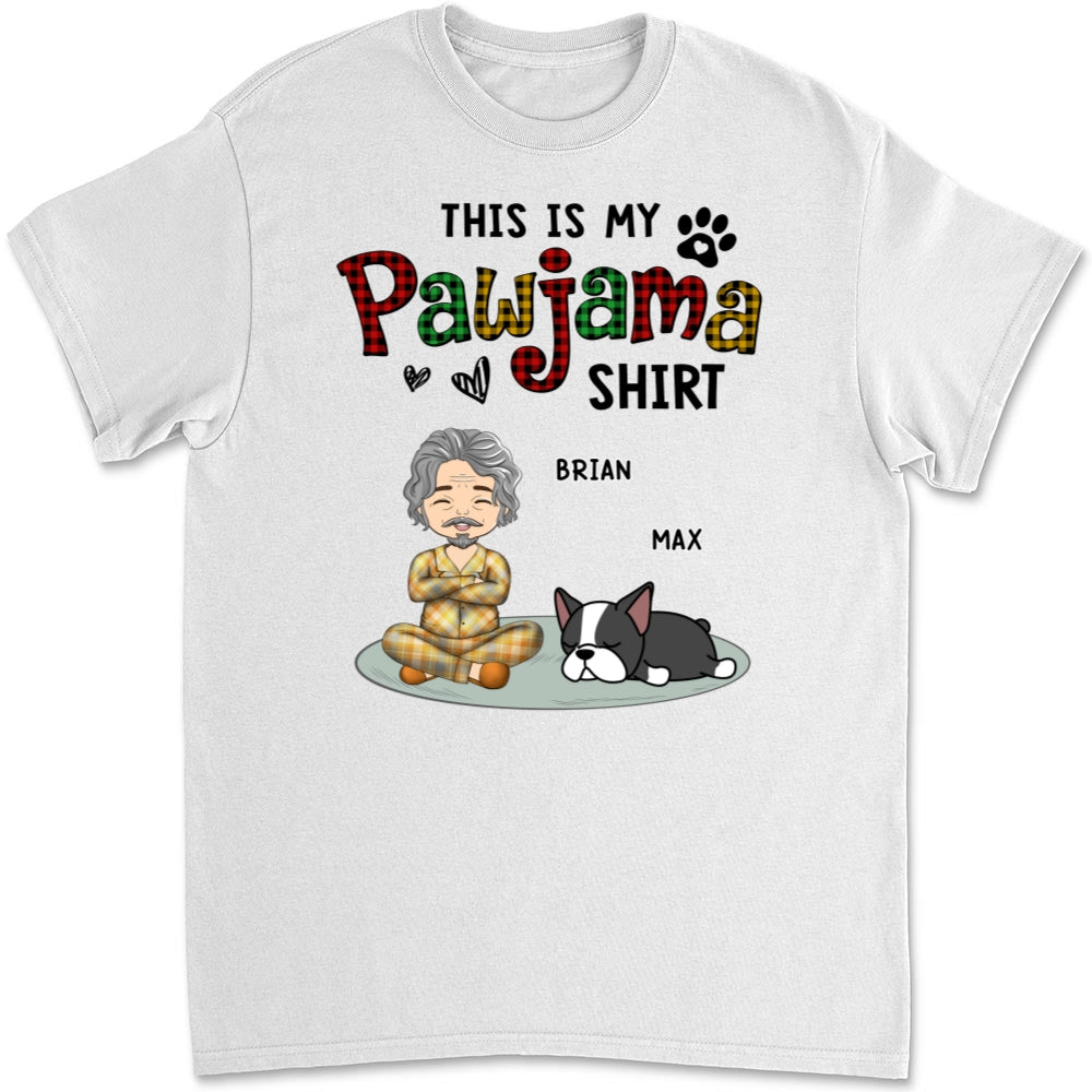 Handsome Pawjama Personalized Custom Unisex 5.3 oz T-shirt - Ideal Gift for Pet Lovers