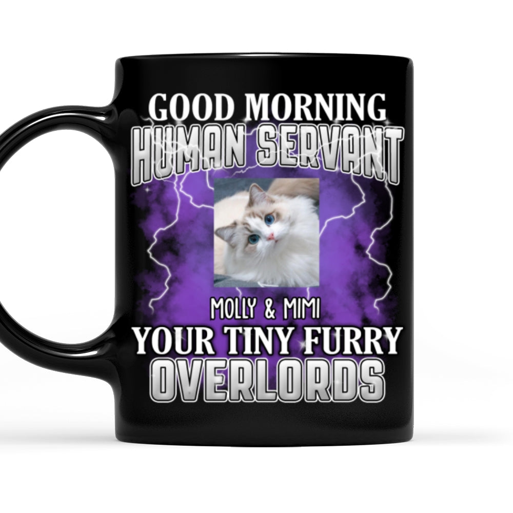 Stunning Gradient Tiny Overlords Personalized Custom Ceramic Coffee Mug - 11oz & 15oz Sizes