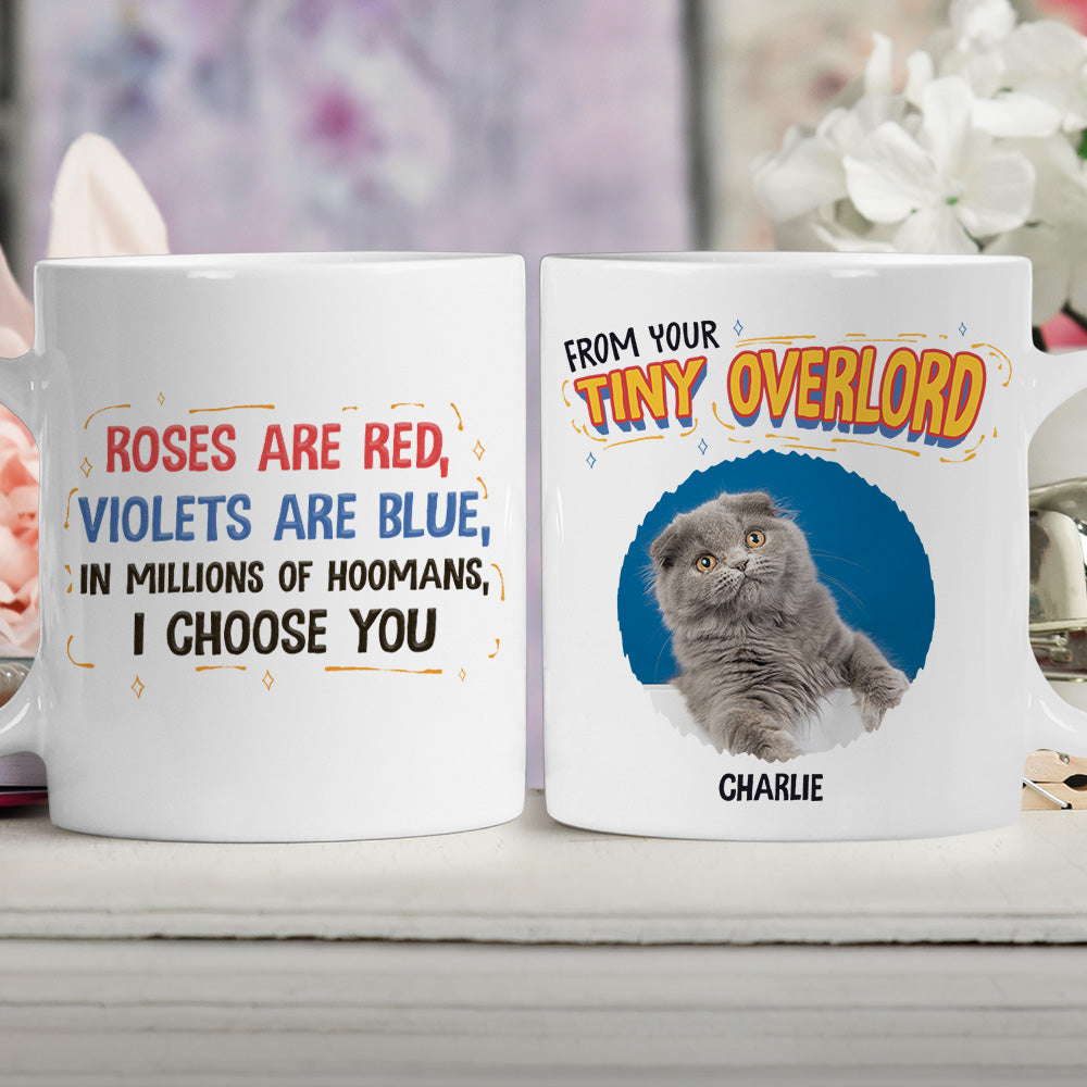 In Millions Of Hoomans Personalized Custom Photo Coffee Mug - 11oz & 15oz Sizes