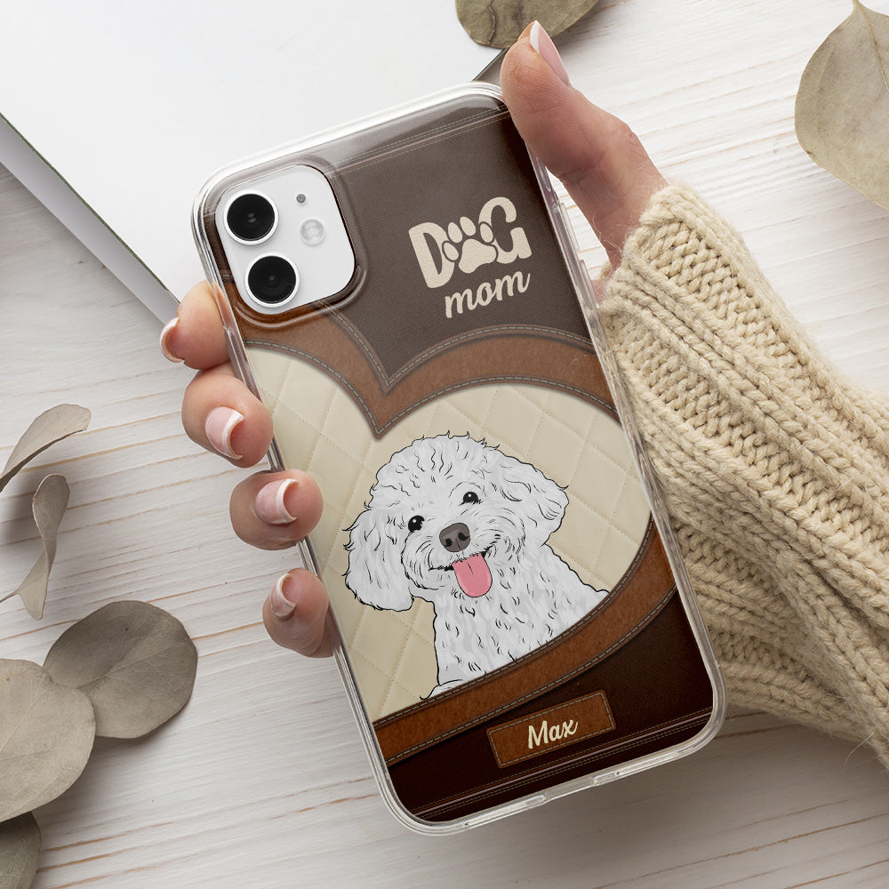 Adorable Peeking Dogs - Customizable Personalized Phone Case for Fashion - Forward Users