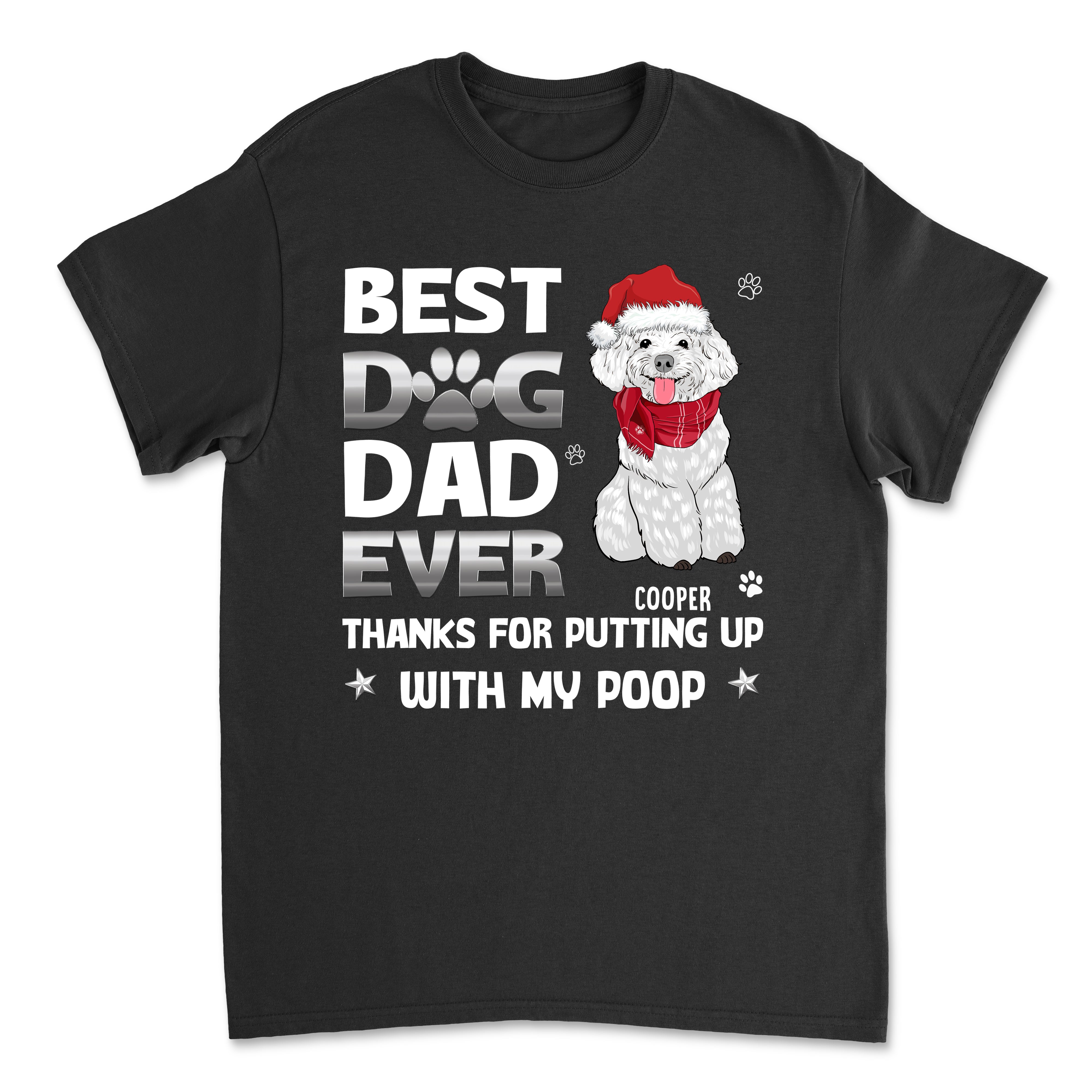 Putting Up - Personalized Custom Unisex 5.3 oz T-shirt for Pet Lovers