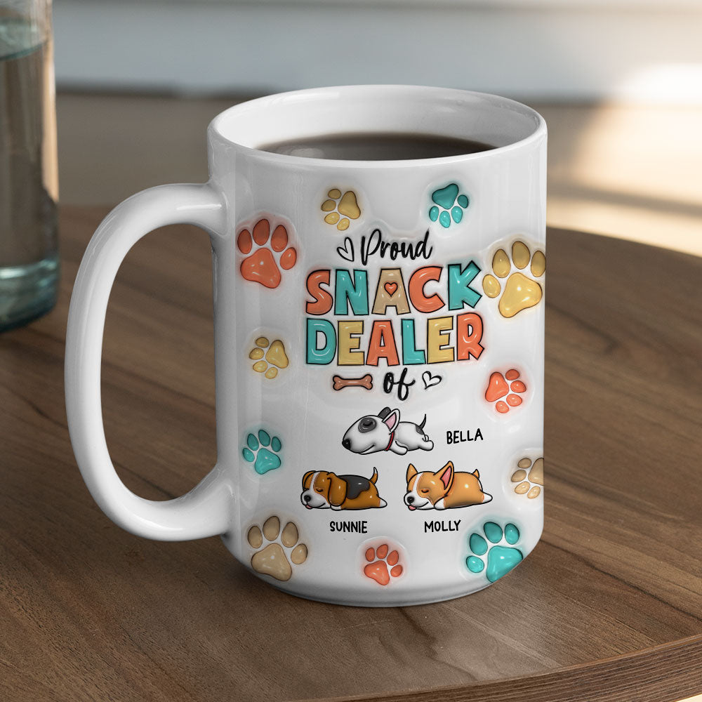 Personalized Custom 3D Inflated Effect Ceramic Mug - Ideal for All Beverages